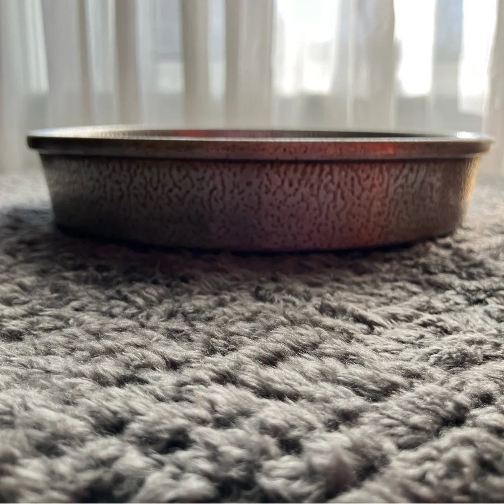 (2)‎ Vintage, Mid-Century, Cottagecore, Farmhouse, Textured 8” Metal Cake Pans